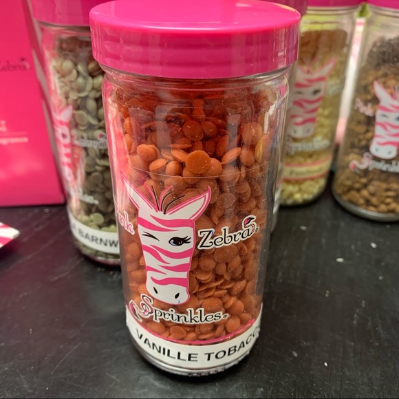 Vanille Tobacco Pink Zebra Sprinkles